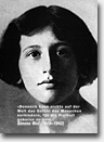 Simone Weil: "Dennoch kann nichts auf der Welt das Gefühl des Menschen verhindern, für die Freiheit geboren zu sein."